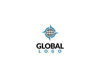 Projekt graficzny logo dla firmy online GLOBAL LOGO